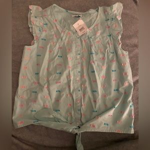 Crown & Ivy Kids Sleeveless Top Size XL - NWT